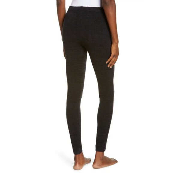 💕BAREFOOT DREAMS💕 CozyChic Ultra Lite Leggings ~ Black Large L NWT - Picture 7 of 16